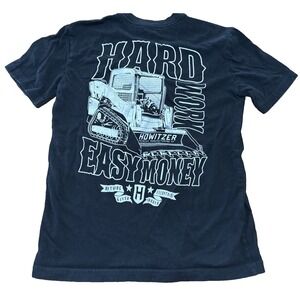 Howitzer Style Boy's T-shirt XS Hard Work Easy Money